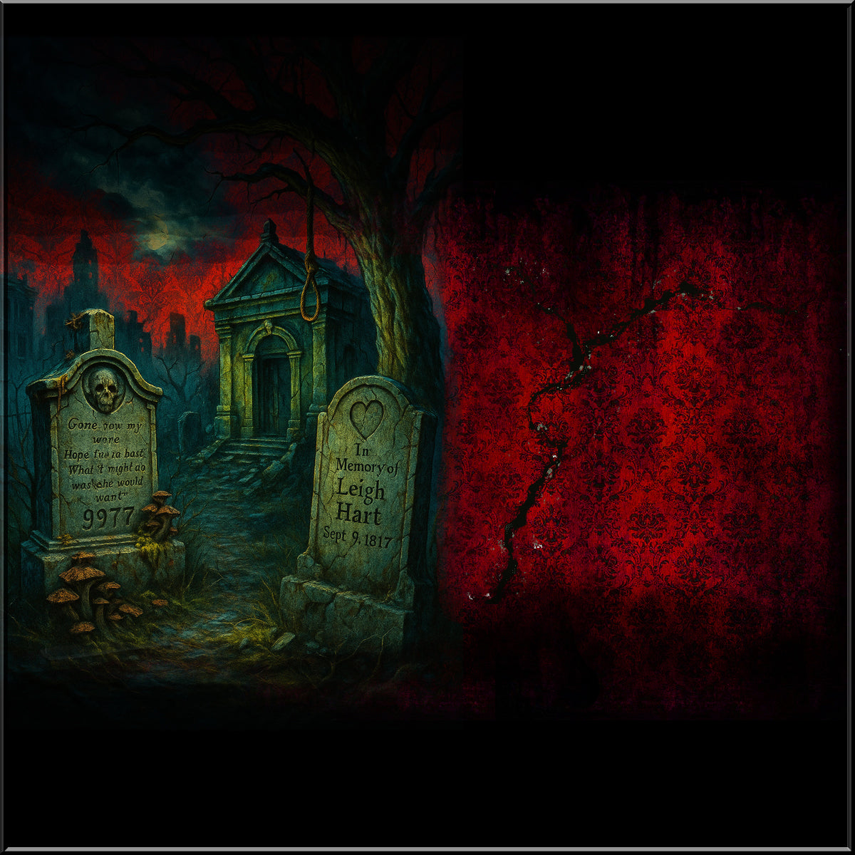 Graveyard Halloween Props