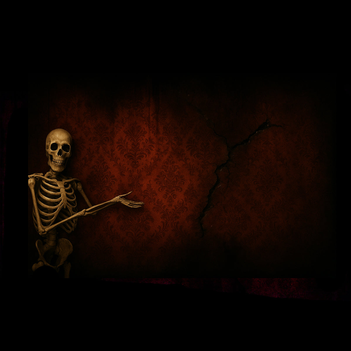 Skulls and Skeleton Halloween Props for Bone-Chilling Displays