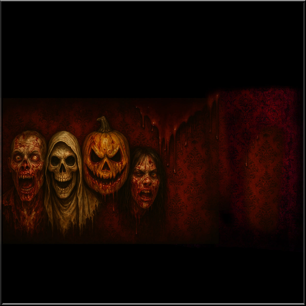 Gory Bloody Halloween Masks