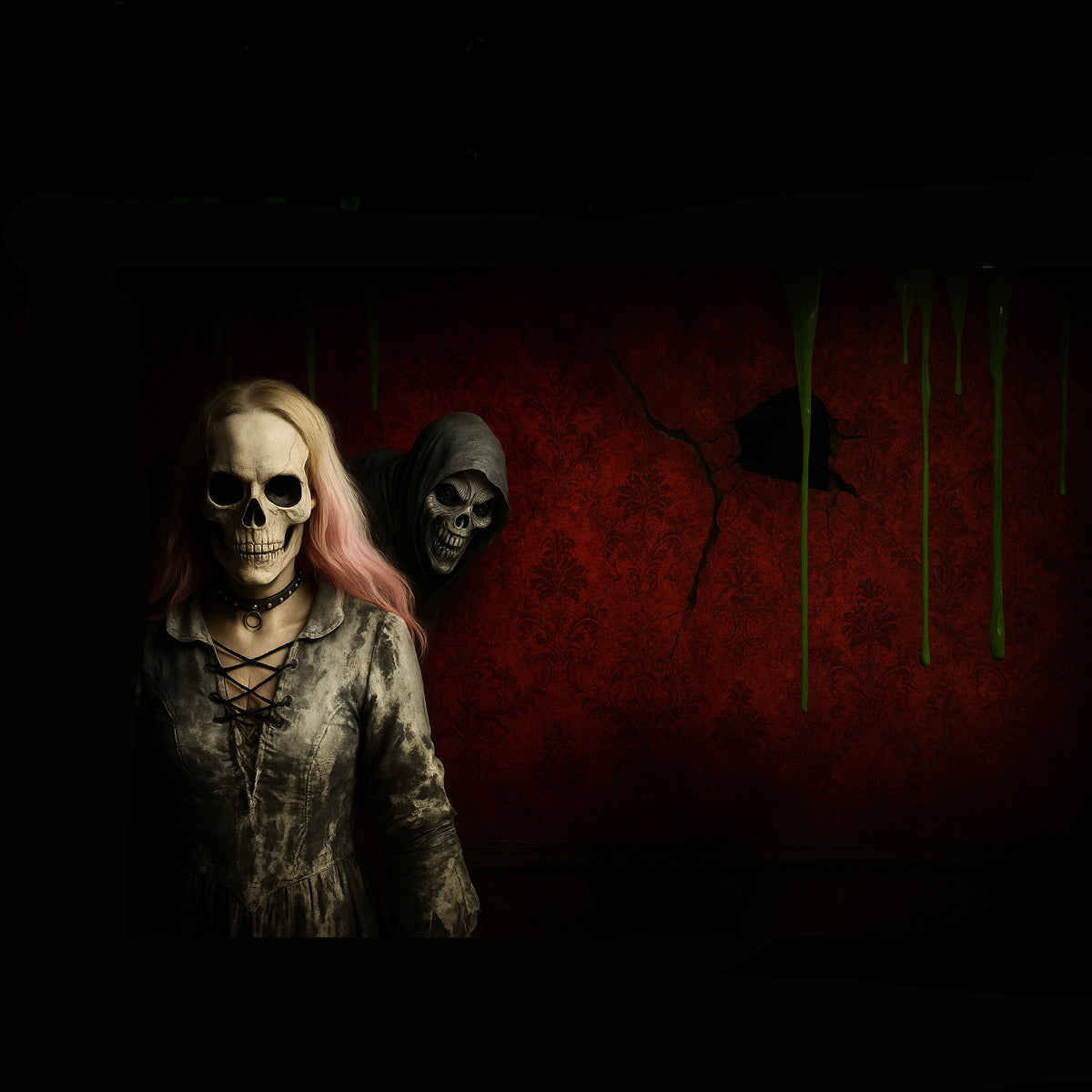 Creepy Masks for Halloween & Haunted Houses