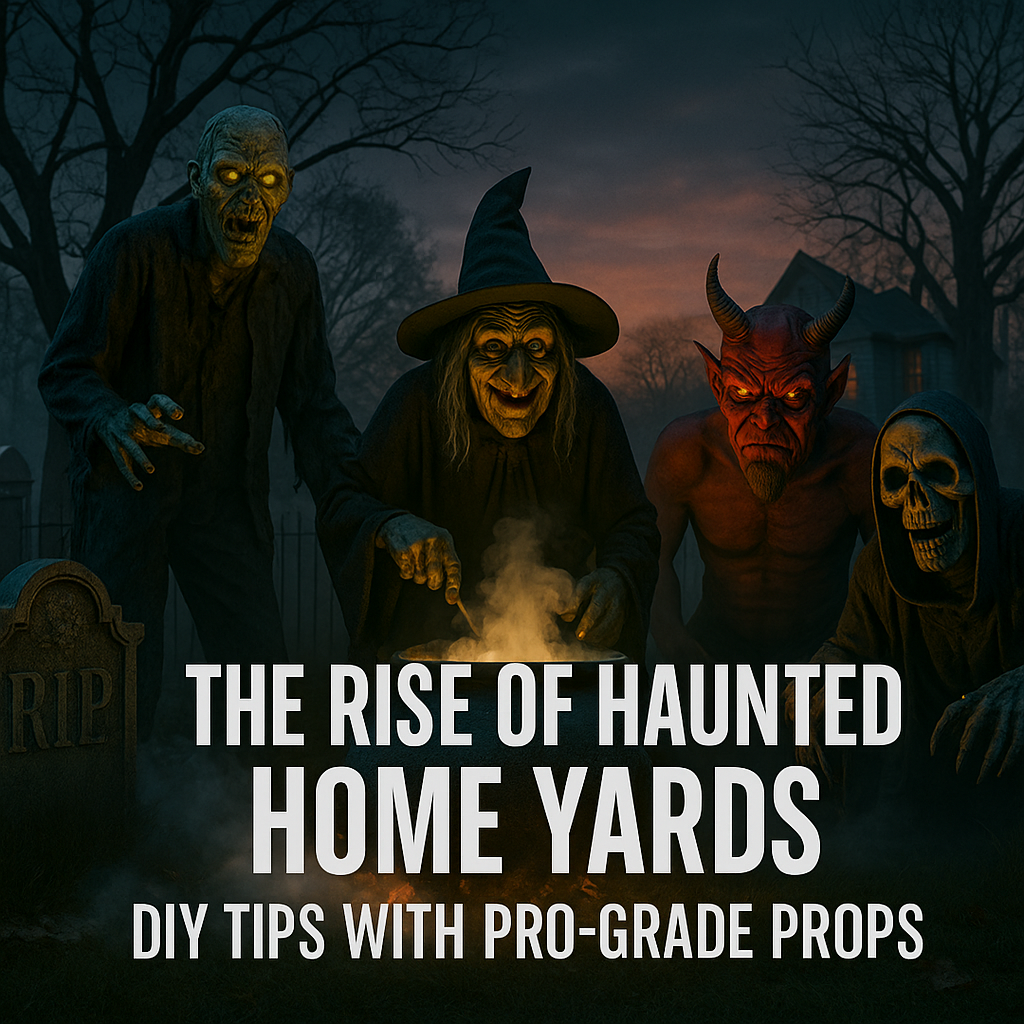 Haunted Home Yard DIY Tips | Halloween Props & Animatronics
