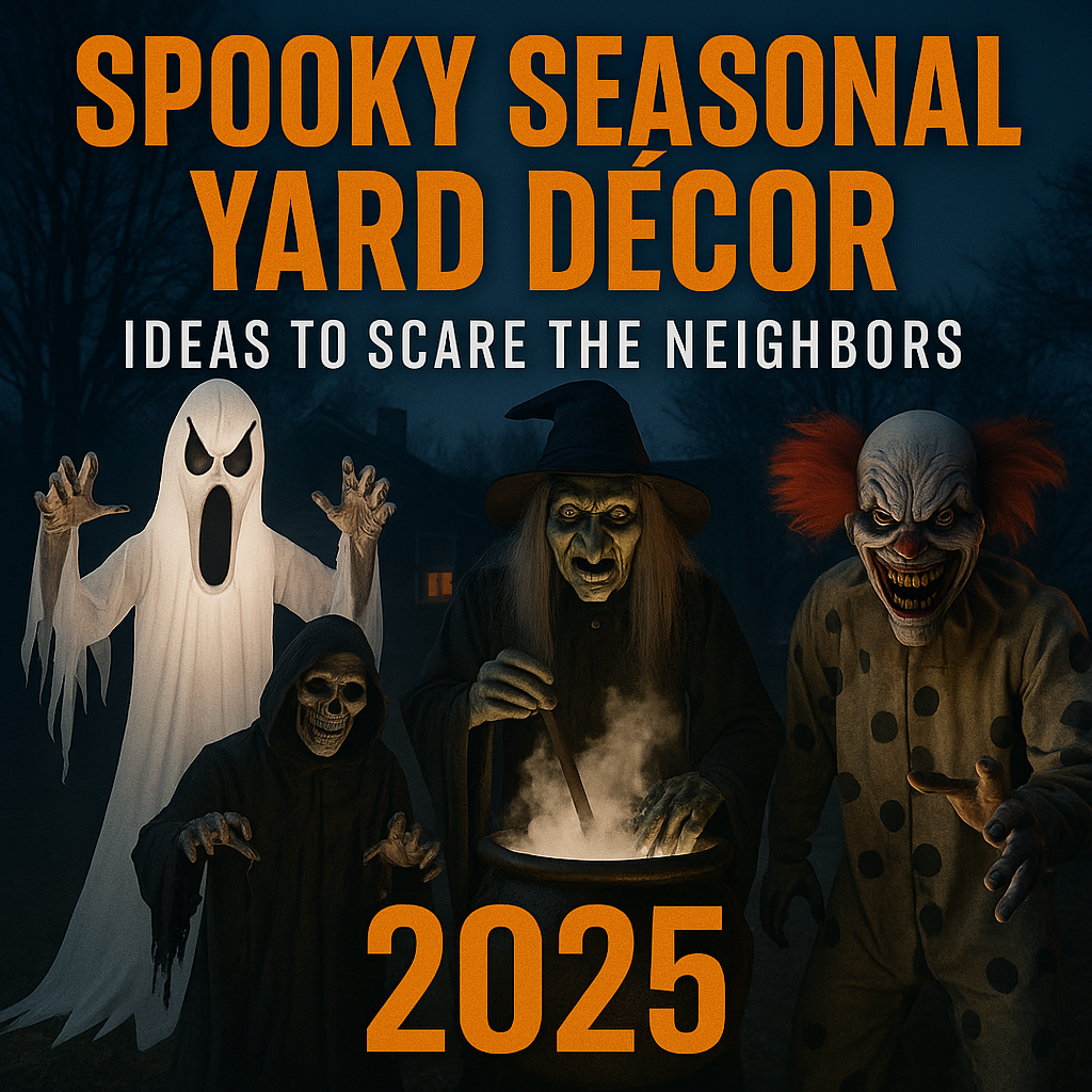 Spooky yard décor ideas to terrify your neighbors.
