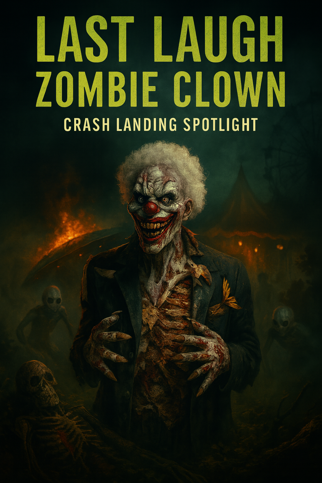Last Laugh Zombie Clown Costume