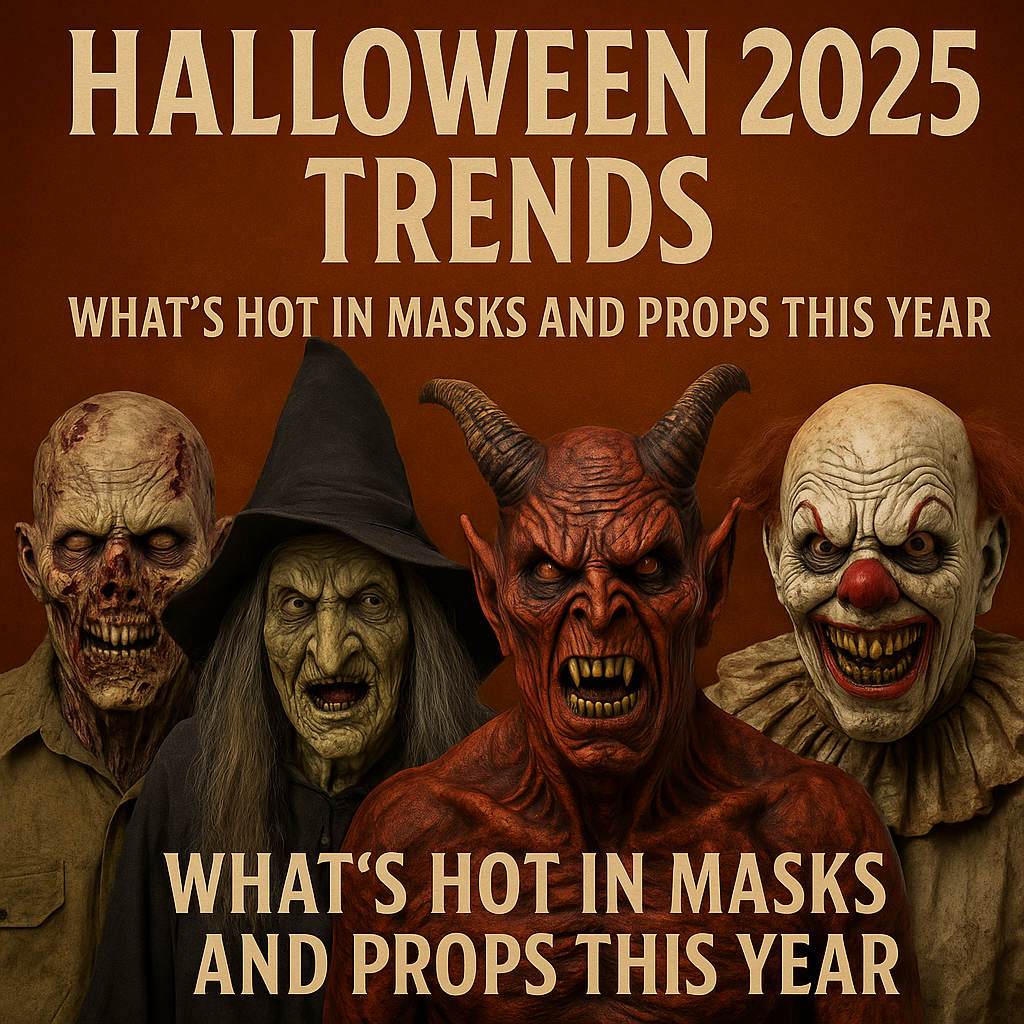 Scary Masks & Props from The Horror Dome