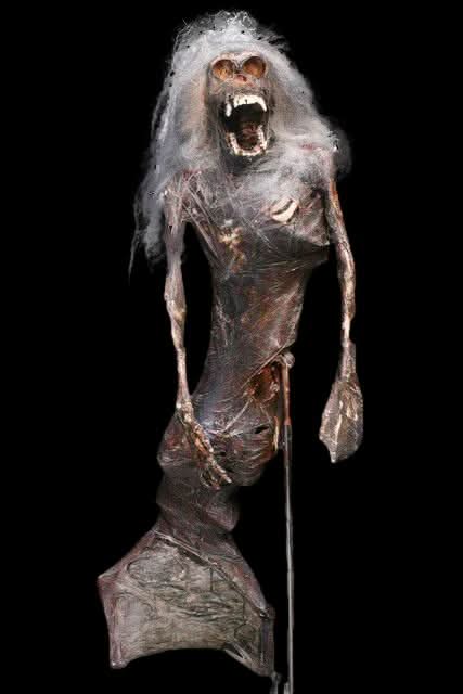 6' FeeJee Mermain Prop with Stand Halloween Prop