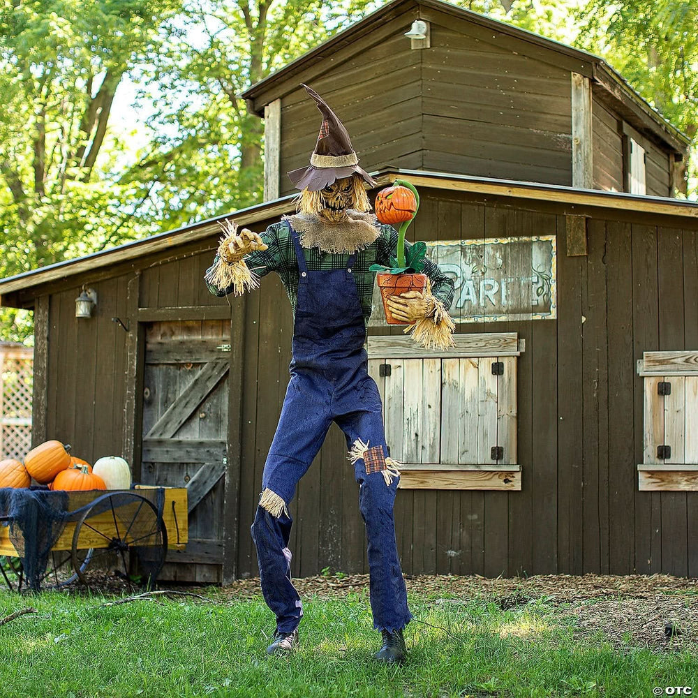 "7' Rotten Harvester" Electric Animated Halloween Prop