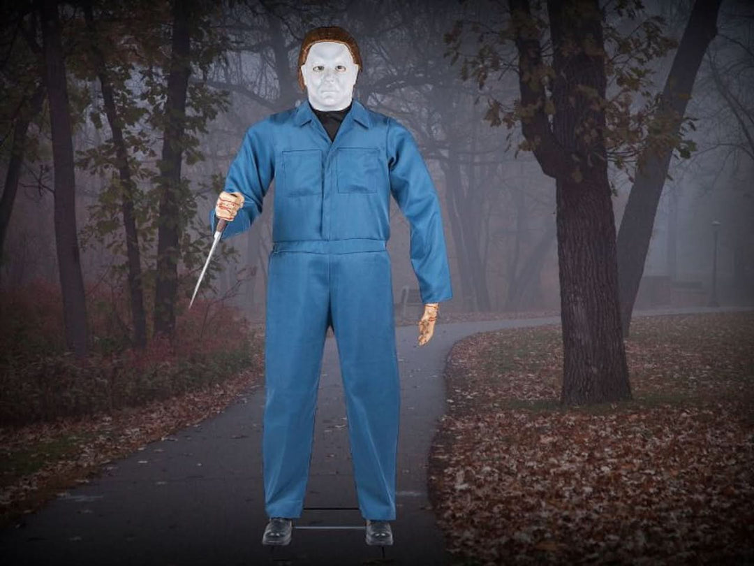 71" Halloween 2 Mike Myers Animated Prop Decoration