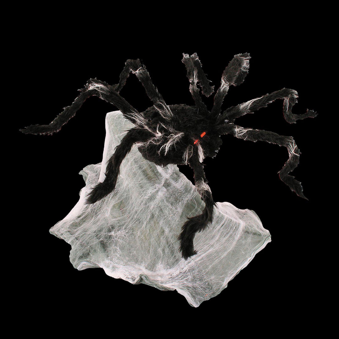 Animated Giant Jumping Spider Halloween Decoration