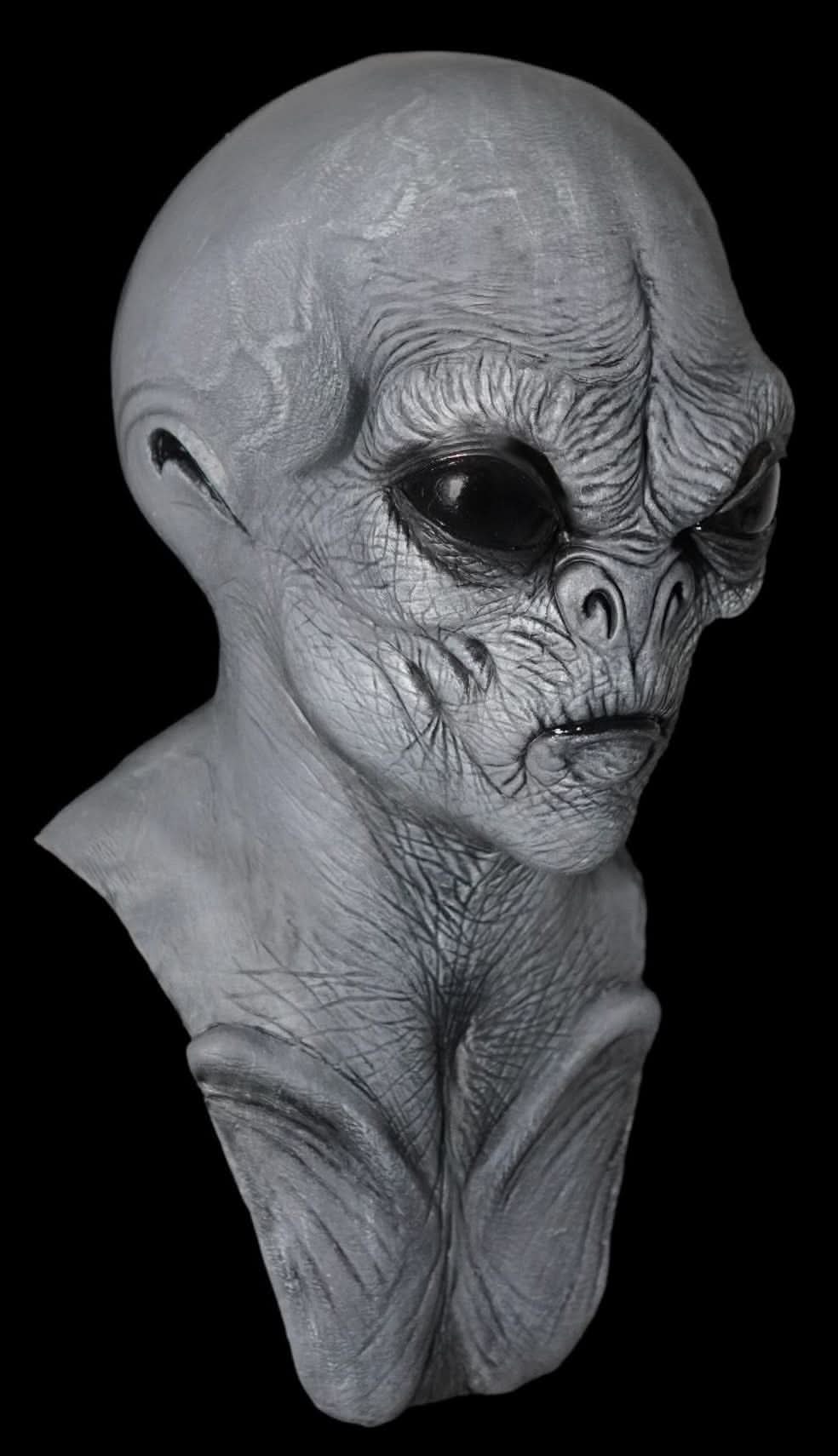 "Alien Grey" Alien Mask