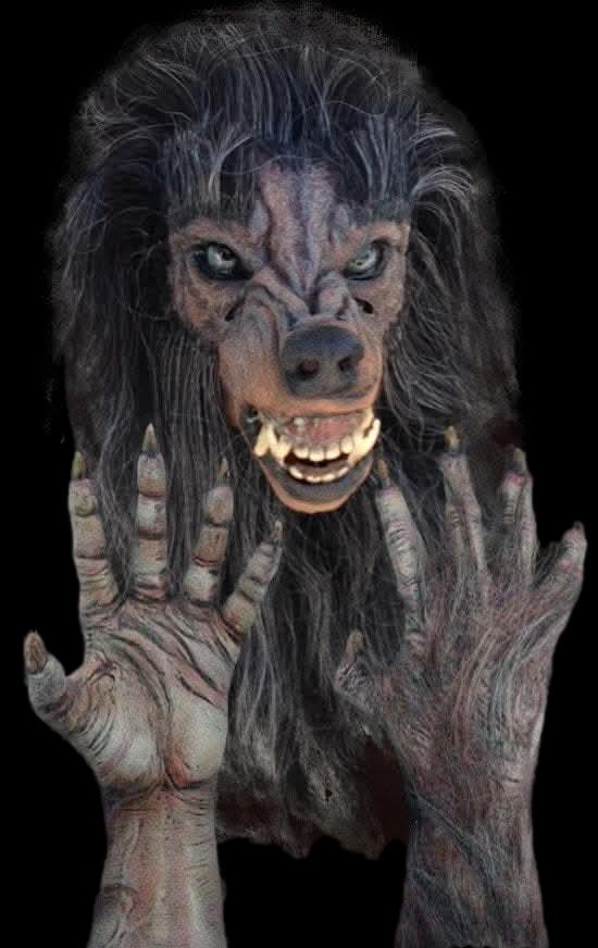 "Bad Moon Werewolf" HD Studios Pro Mask and Hands Set