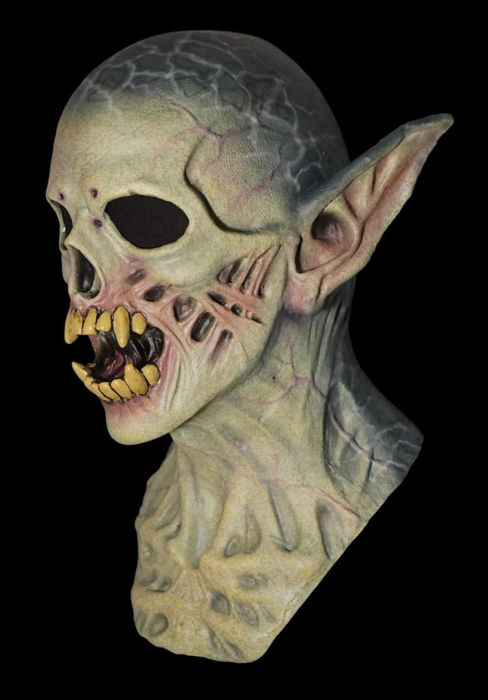 "Banshee" HD Studios Pro Mask- Halloween mask – professional-grade latex horror mask with undead details and sinister expression - side view