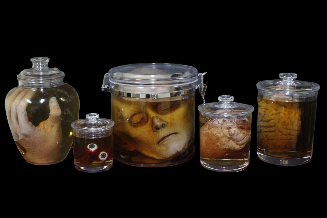 Body Part Specimen Jar Halloween Prop Combo