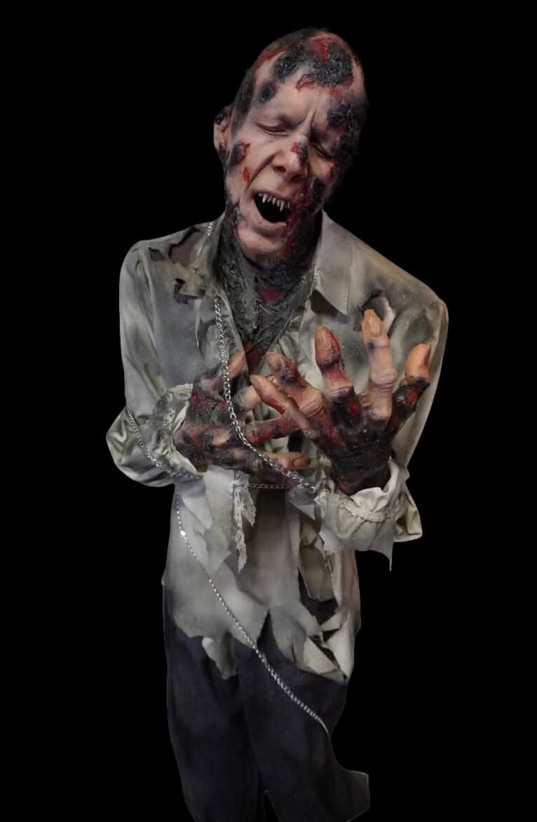 "Burnt Bernie Vampire" Professional Full Body Halloween Prop
