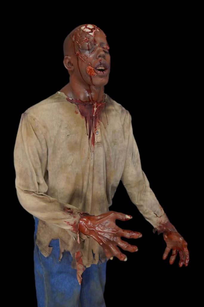"Busted Oscar" Zombie Professional Full Body Halloween Prop