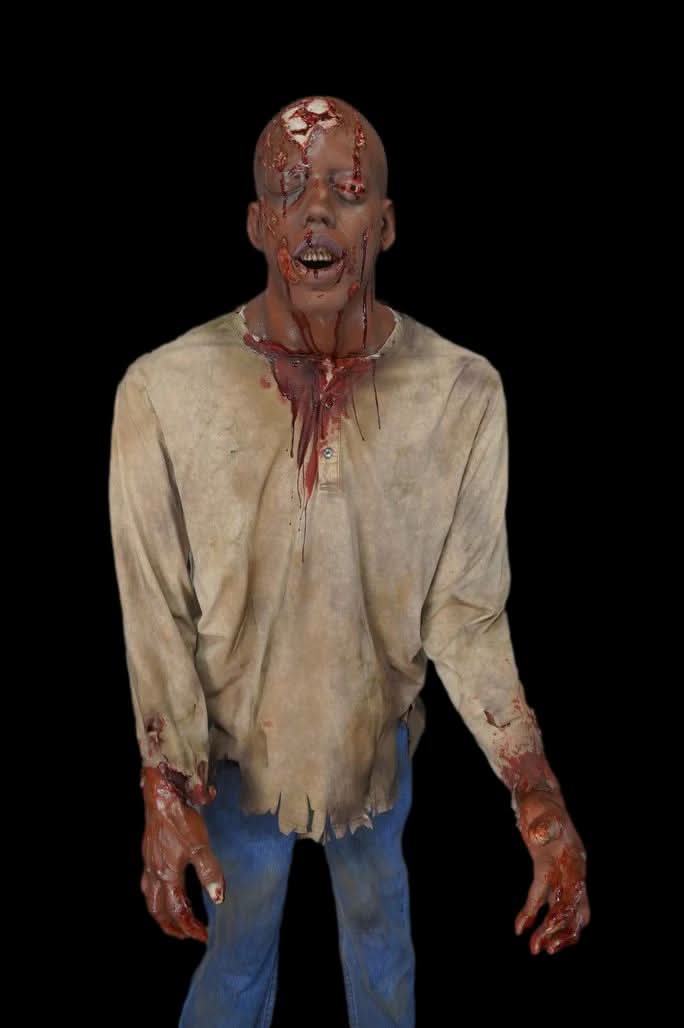 "Busted Oscar" Zombie Professional Full Body Halloween Prop