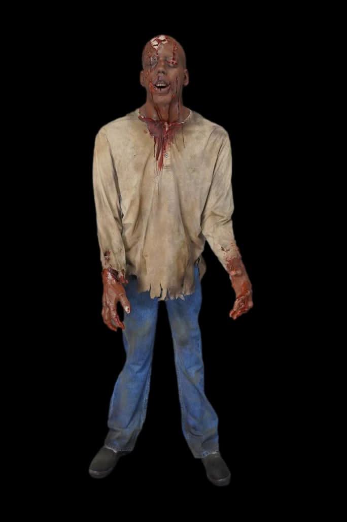 "Busted Oscar" Zombie Professional Full Body Halloween Prop