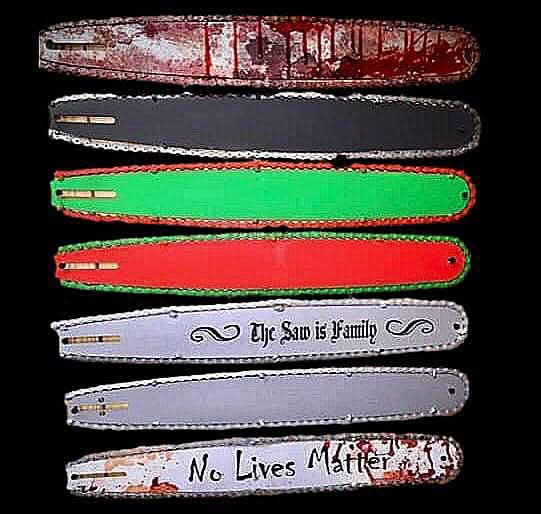 "Chainsaw Blades" Halloween Prop