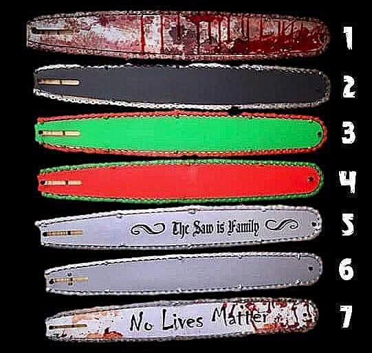 "Chainsaw Blades" Halloween Prop