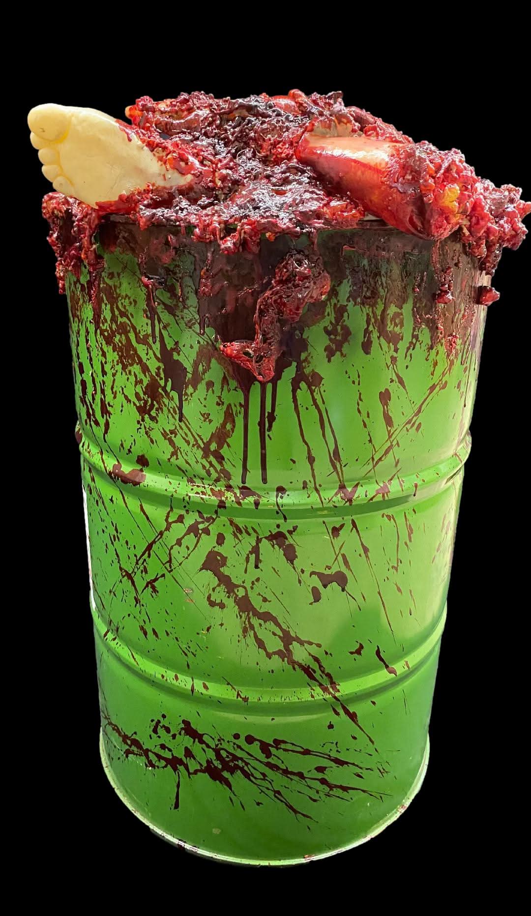 Chum Barrel Fright Prop