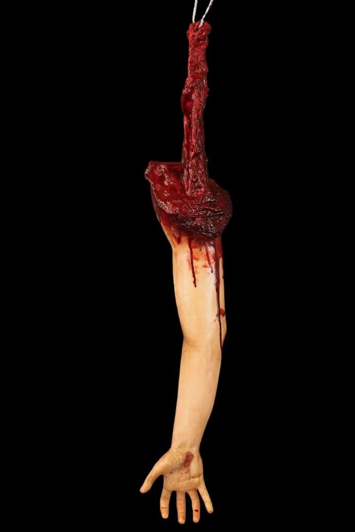 Dangler Bloody Kristina Arm Halloween Prop