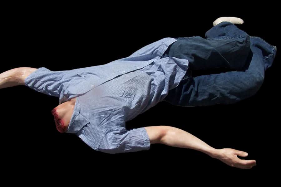 Decapitated Joe Dummy Halloween Prop