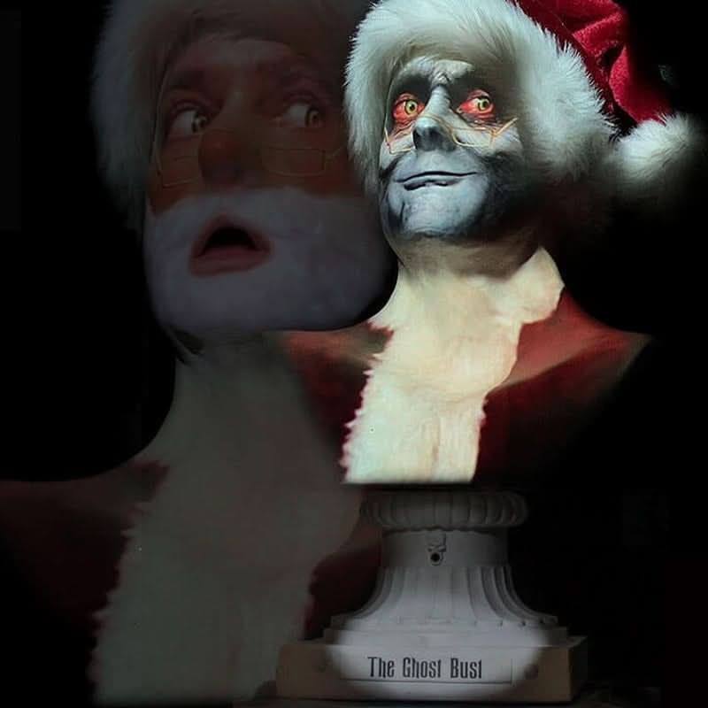 "Ghost Bust - Fright Before Christmas" Animated Haunted Projection Prop