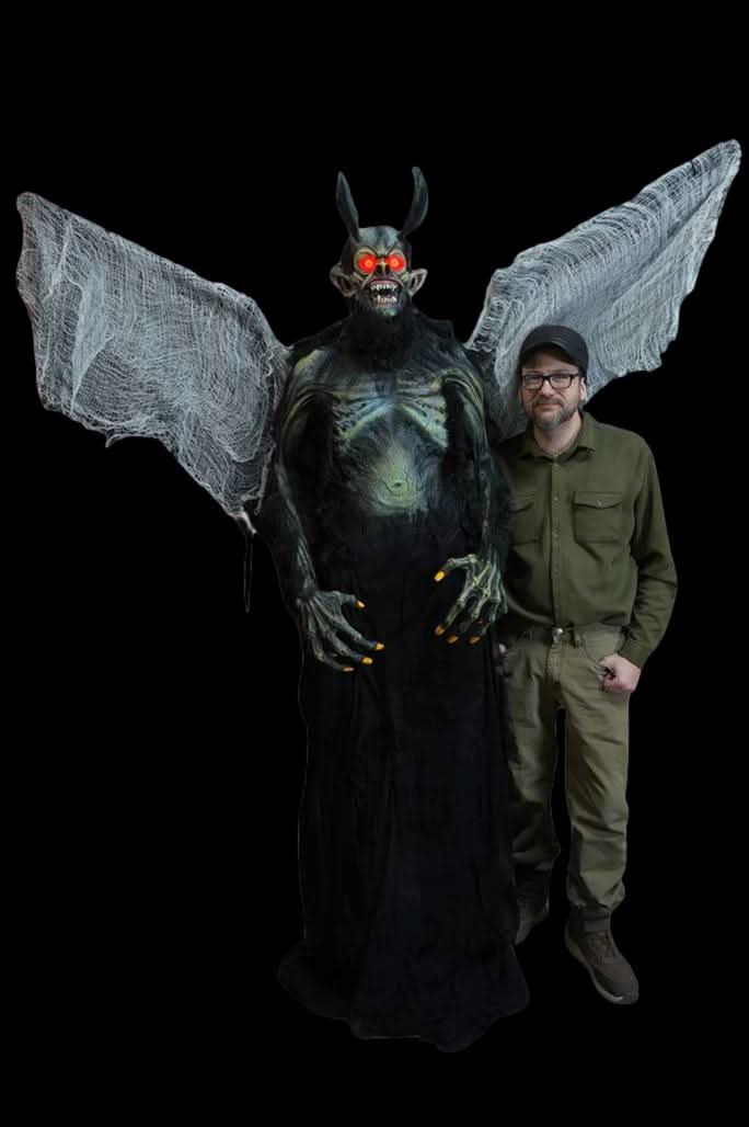 "Giant Mothman" Professional Halloween Prop