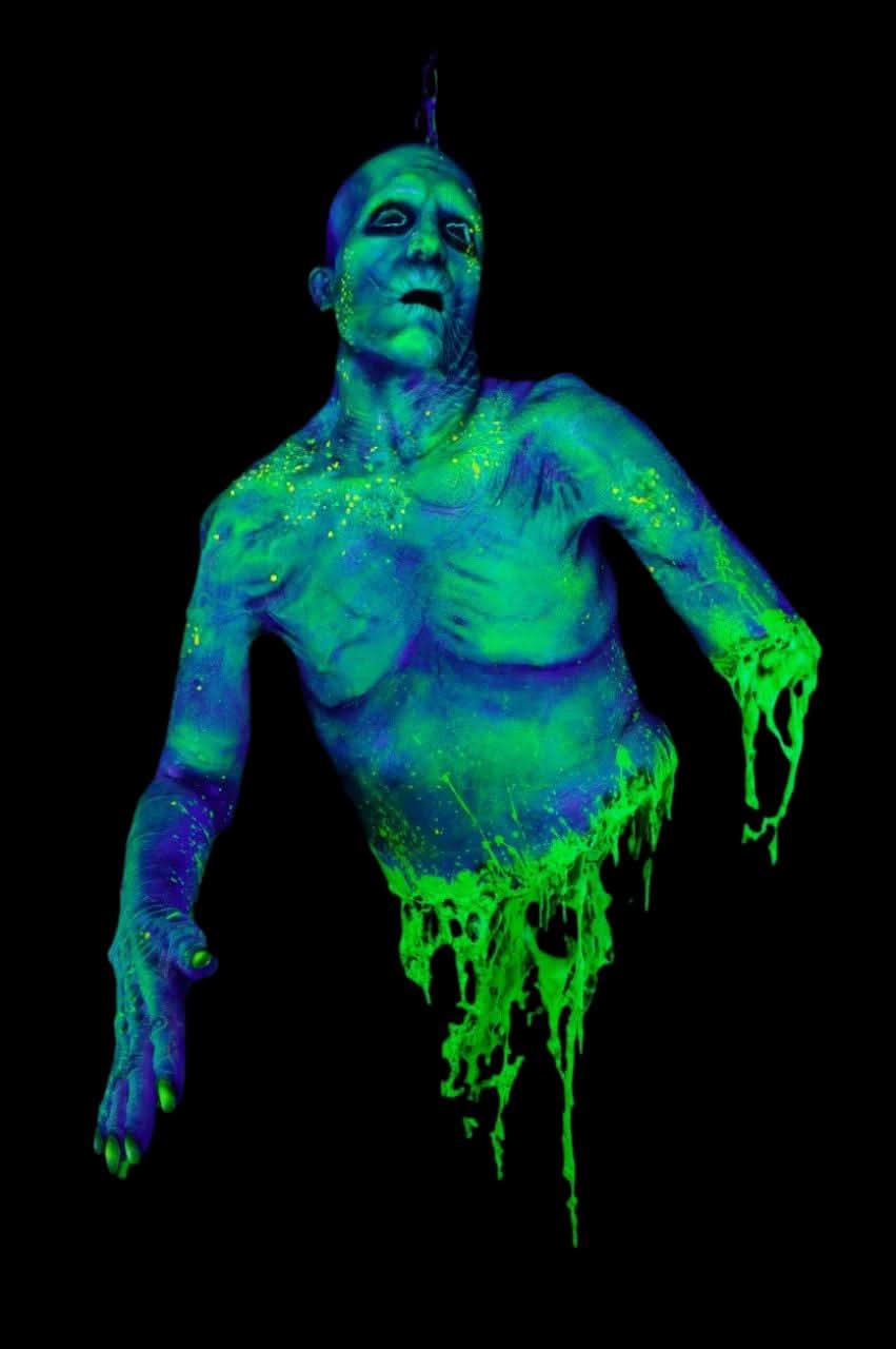 Glowing Ghoul Joaquin Torso Halloween Prop