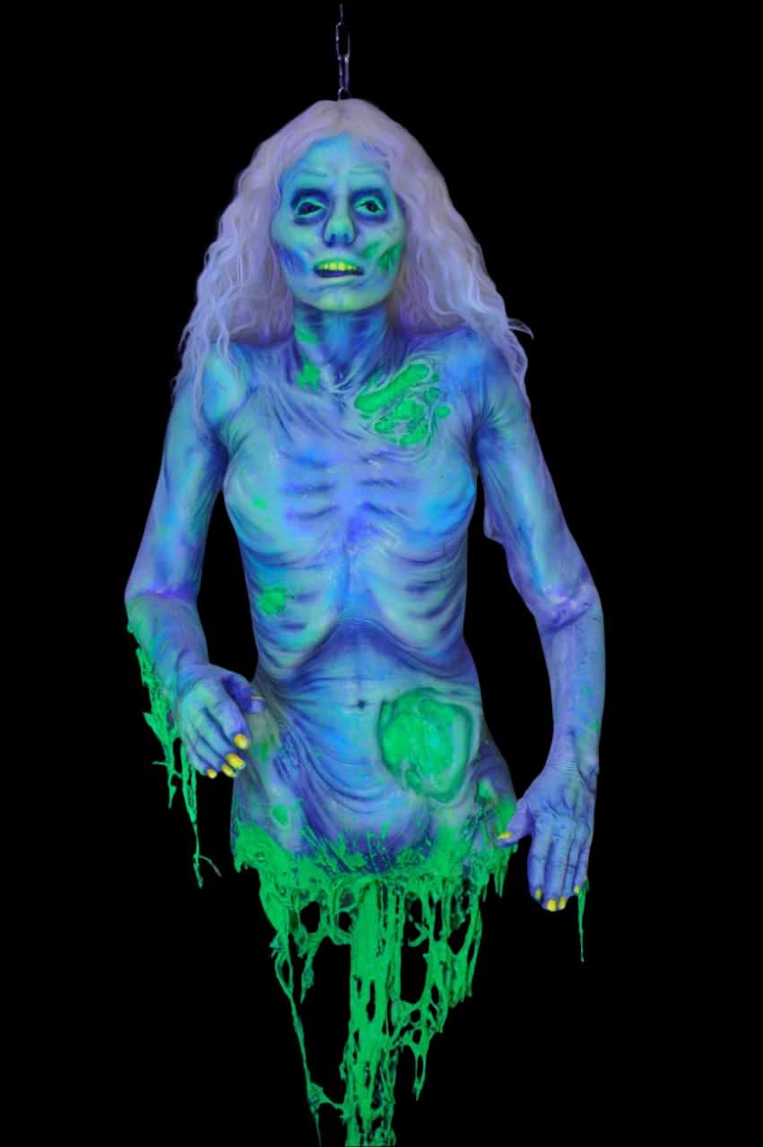 Glowing Ghoul Luttra Torso Halloween Prop