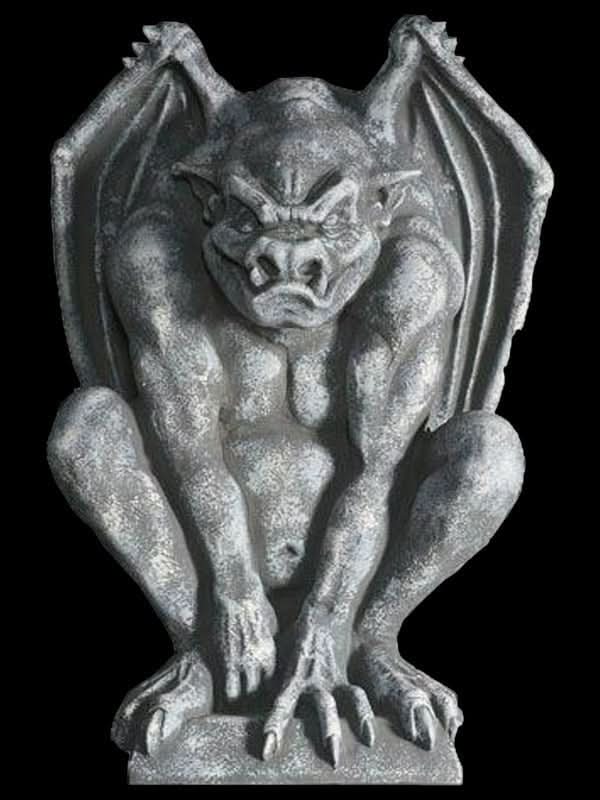 Guardian Gargoyle Foam-Filled Halloween Decoration - 3 Foot Tall