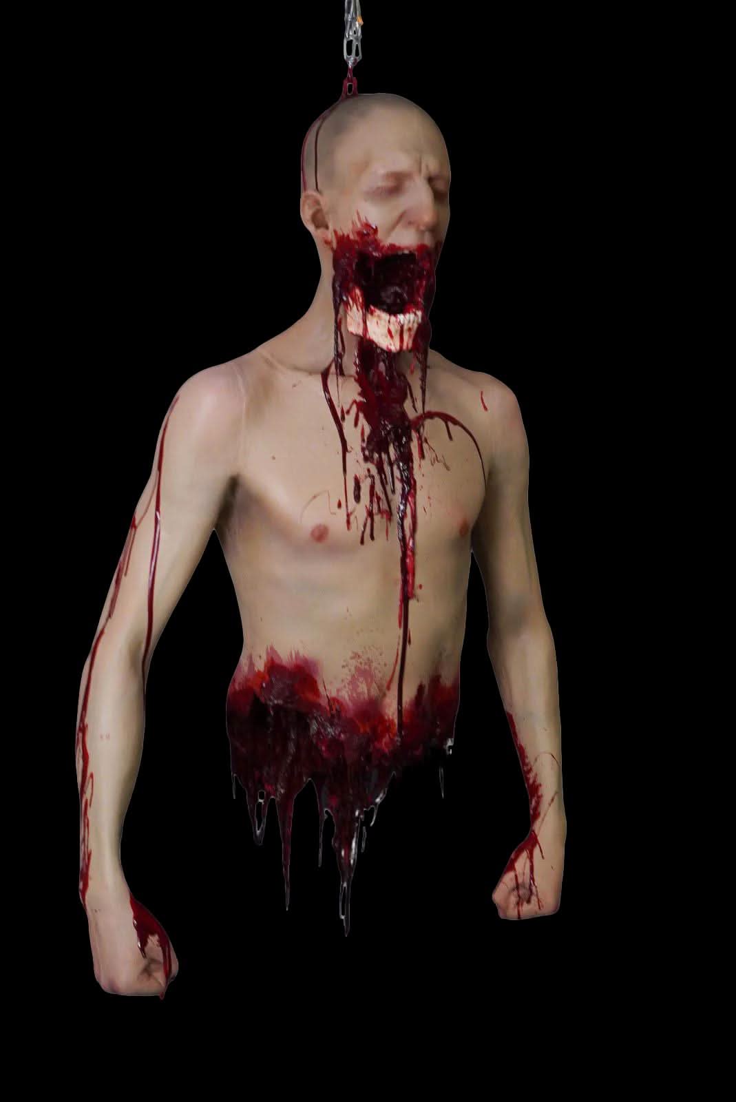 Hanging Jawless Martin Halloween Prop