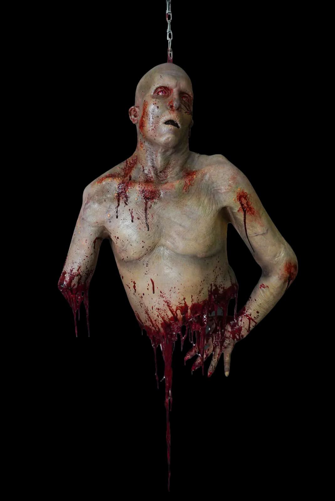 Hanging Joaquin Meat Halloween Prop