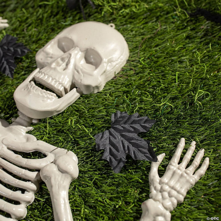 Tombstone & Skeleton Graveyard Halloween Decorations Set