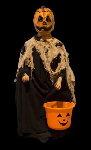 "Lil Punkin Little Trick-Or-Treater"  Professional Full Body Halloween Prop