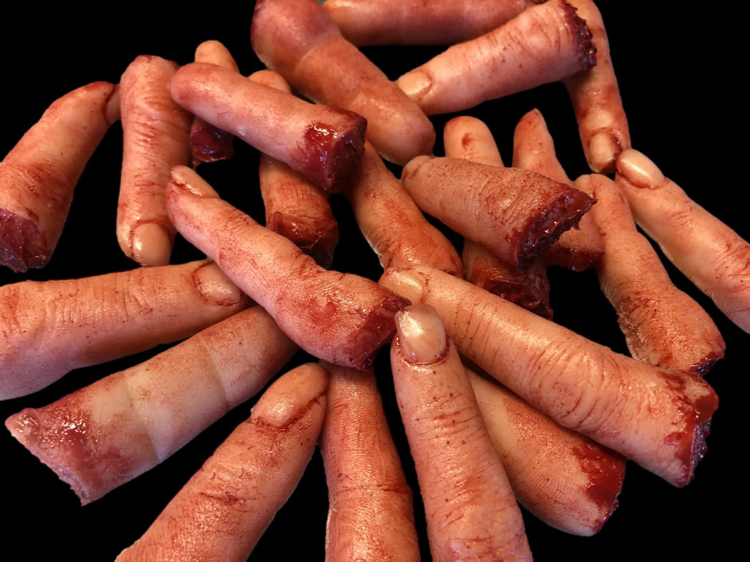 Lot of 20 "Severed Fingers" Halloween Prop