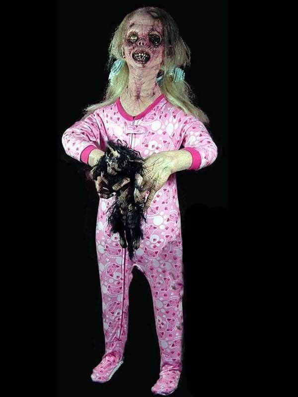"Moldy Molly - Zombie Child" Halloween Prop
