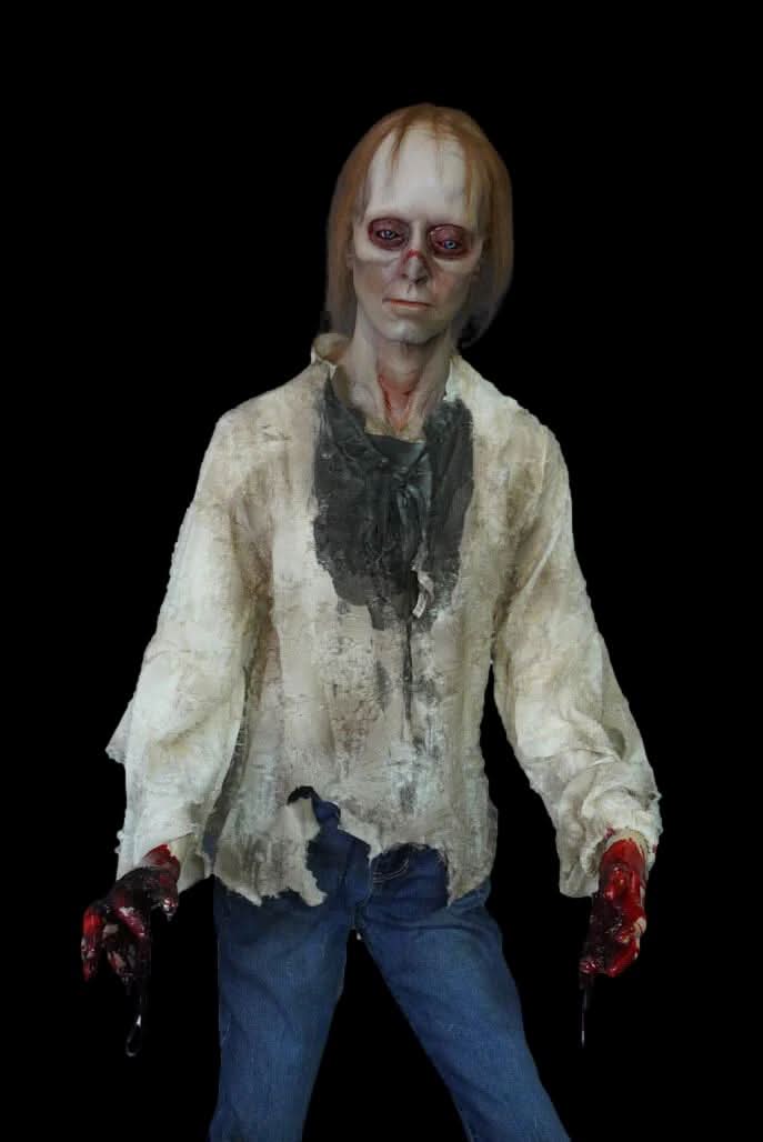 "Morgan Zombie" Professional Full Body Halloween Prop
