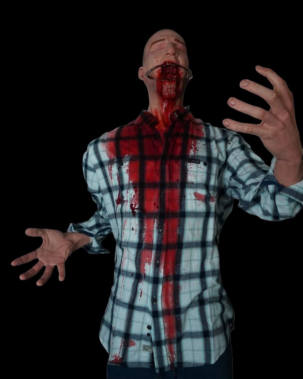 "Mouth Gag" Professional Full Body Halloween Prop