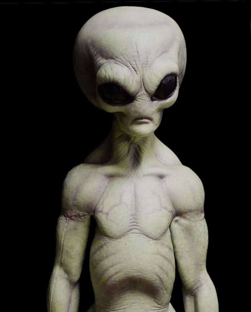NEW for 2025 "Area 51 Alien Statue" Movie-Quality Professional Prop