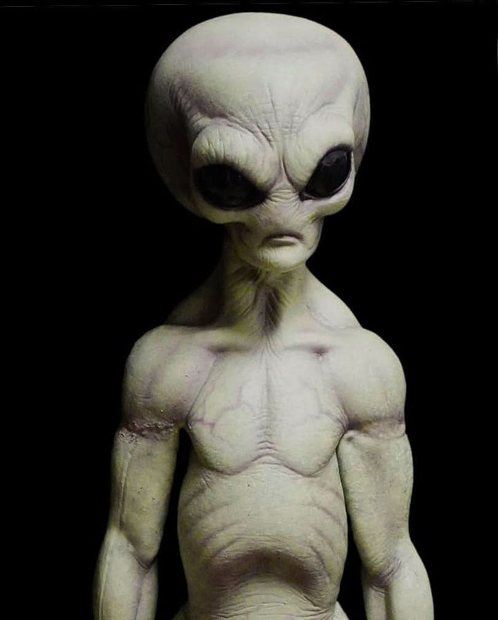 NEW for 2025 "Area 51 Alien Statue" Movie-Quality Professional Prop