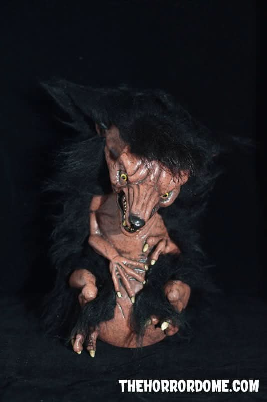 "Newborn Werewolf" Oddity HD Exclusive Halloween Decoration