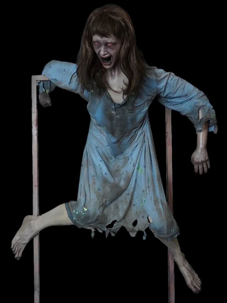 Possessed Wall Hanging Agatha Halloween Prop