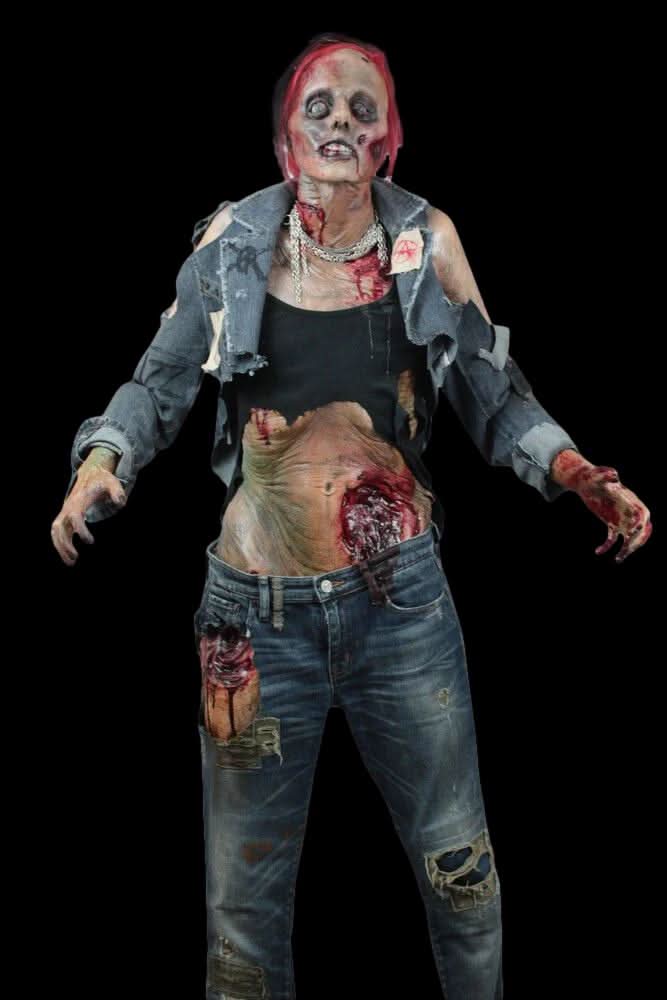 "Punk Rock Luttra" Zombie Professional Full Body Halloween Prop
