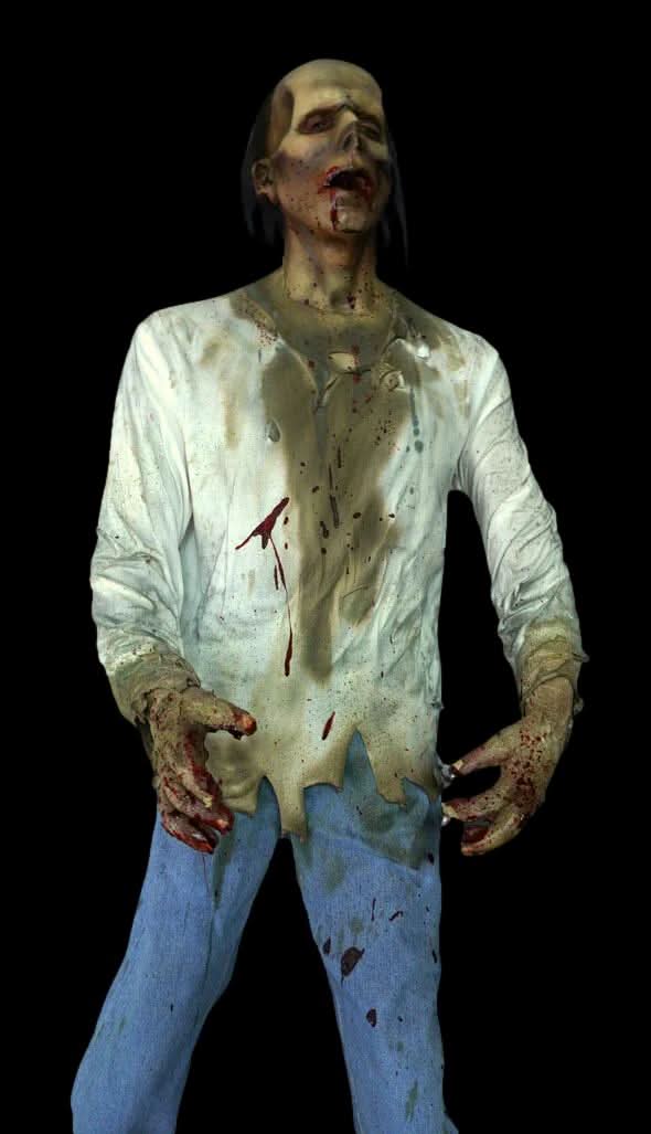 "Sallow" Zombie Professional Full Body Halloween Prop