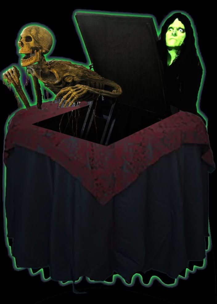 Seance Table Professional Animated Halloween Decoration