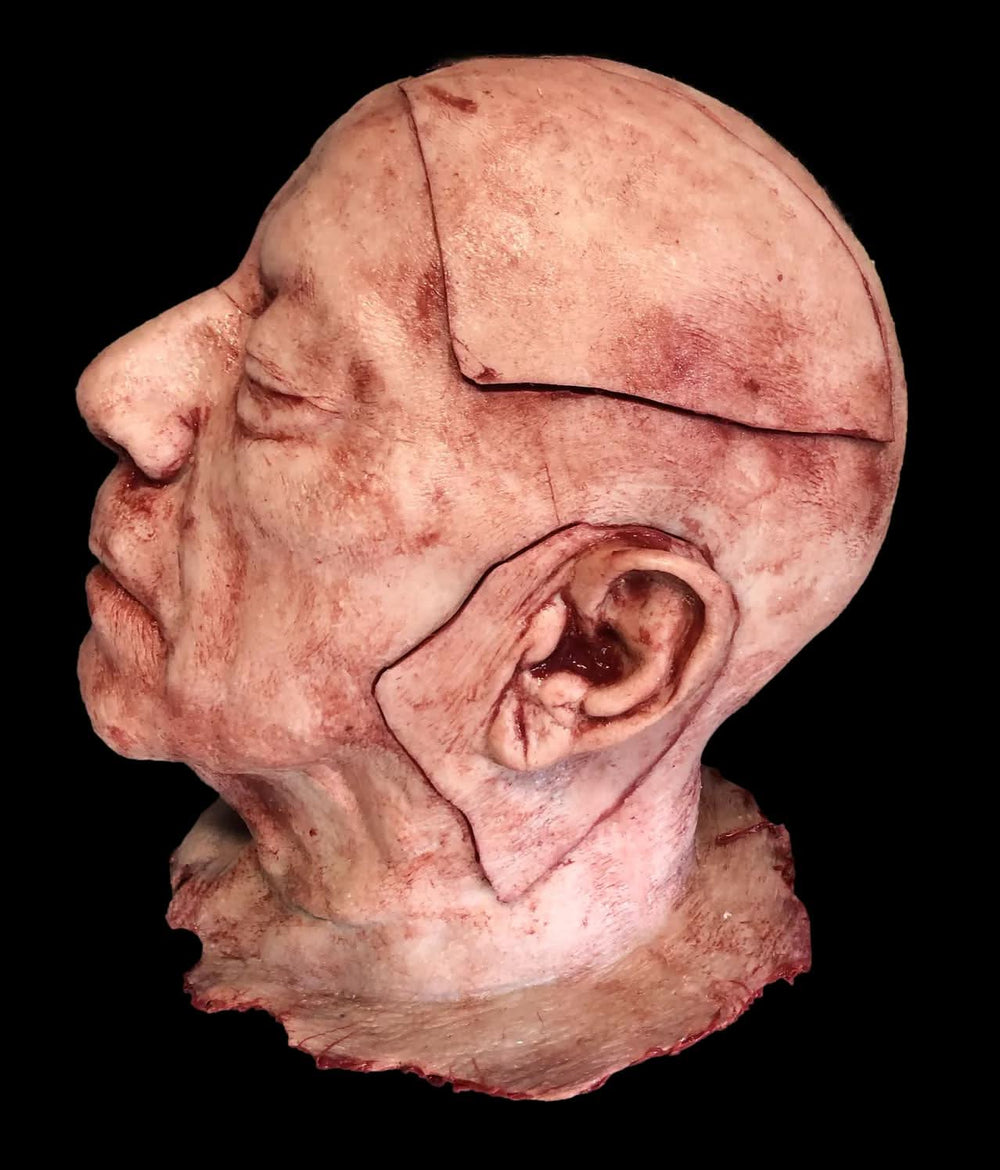 "Silicone Severed Head with Magnetics" Gory Halloween Prop