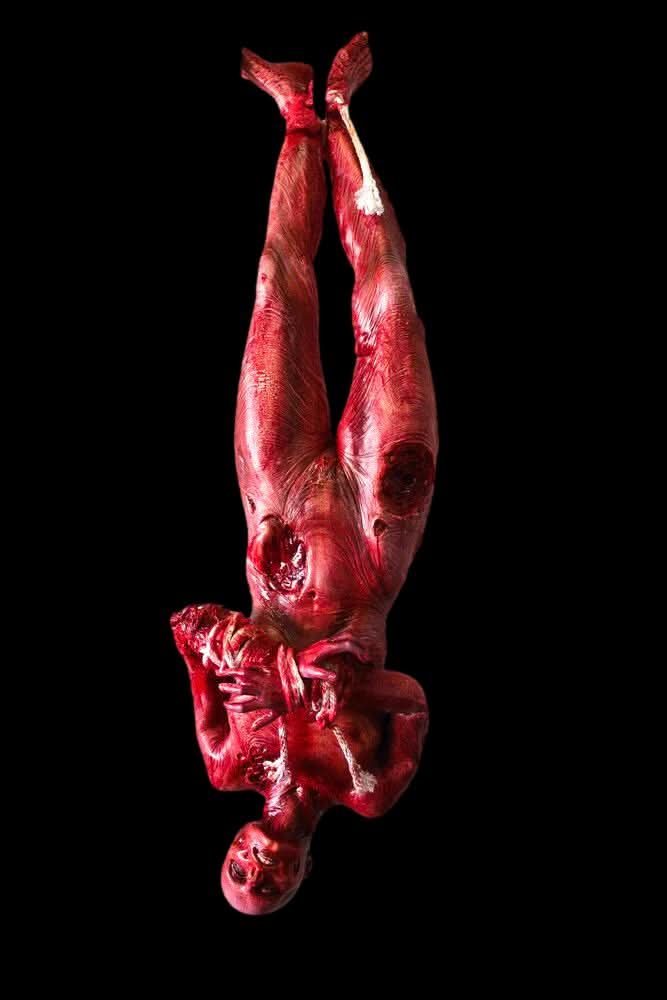 Skinned Dangler Body Halloween Prop