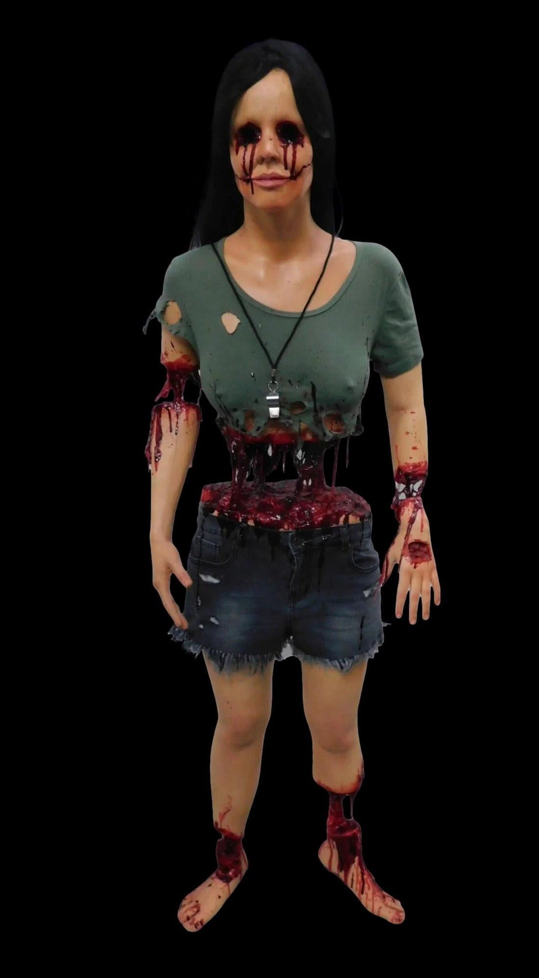 "Standing Dahlia Body" Professional Full Body Halloween Prop
