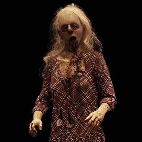 "YAWNING ZOMBIE"  Professional Halloween Prop