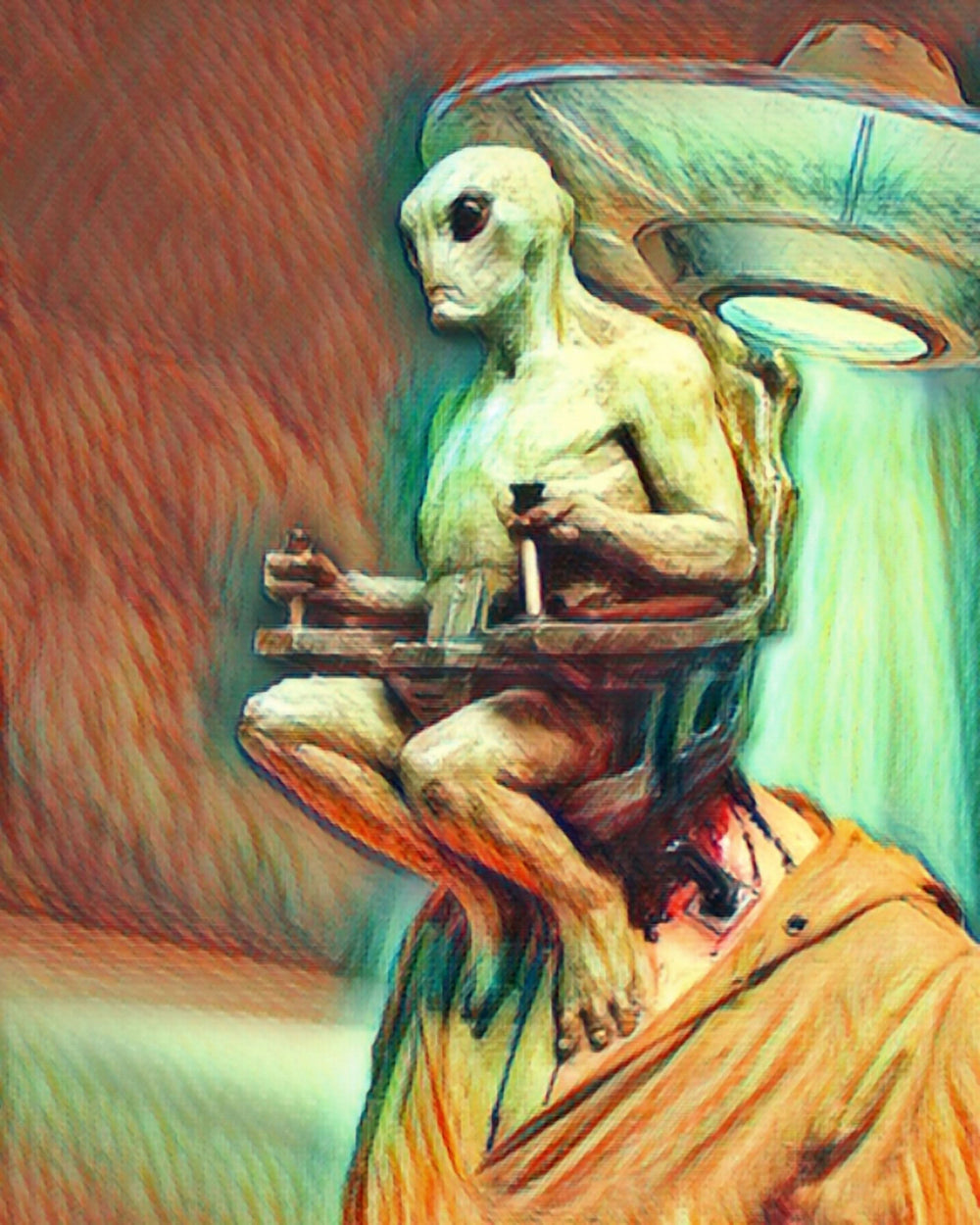 Alien Mind Control Poster
